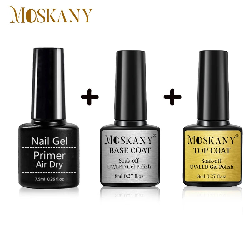 Kit Profesional de Manicura
 Trío Esencial de Manicura Moskany - Acabado de Salón en Casa